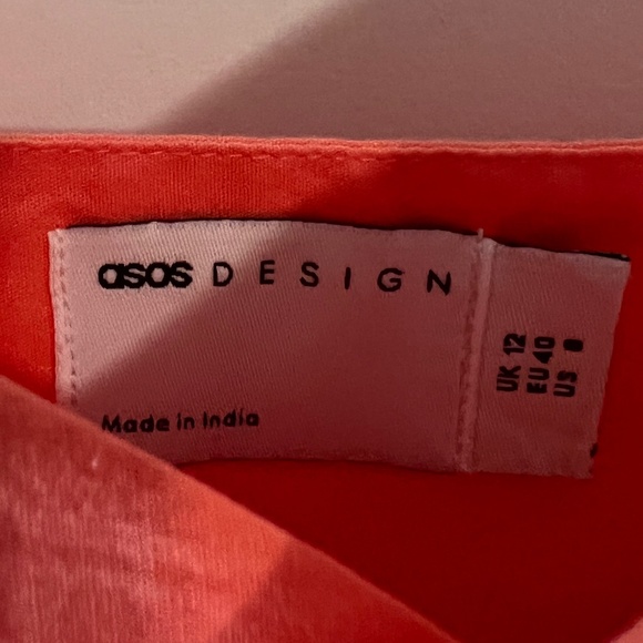 NWT, ASOS DESIGN, BABYDOLL MINI SUN DRESS - Picture 5 of 6